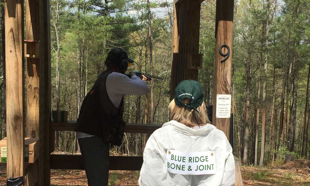 Dr. Boykin and the BRBJ / EO team participated in the Young Life Clay Shoot at the Biltmore Sporting Clays Club